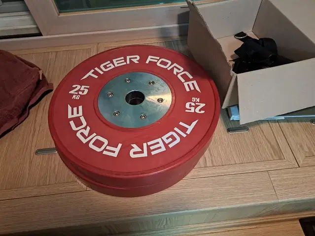 컴피티션원판 25kg 2장