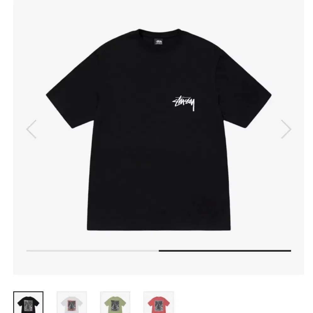 스투시 클래스룸 Stussy Classroom T-Shirt Black