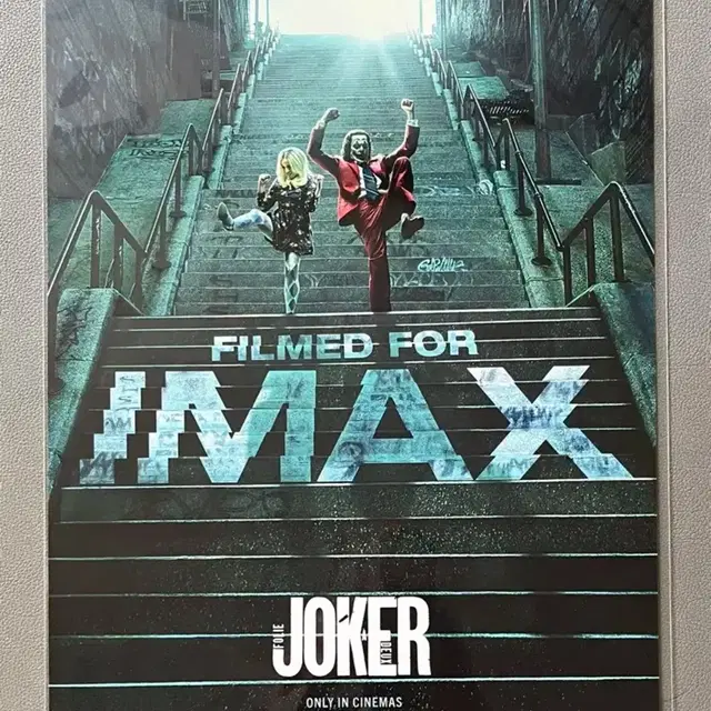 조커: 폴리 아 되 IMAX 포스터