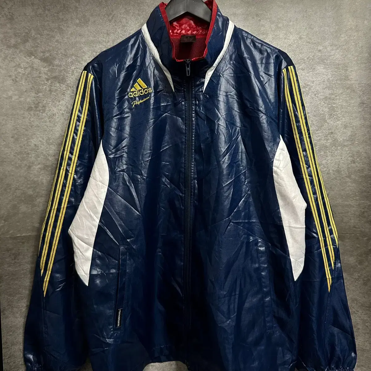 [100] Adidas Professional Vintage Old School Windbreaker