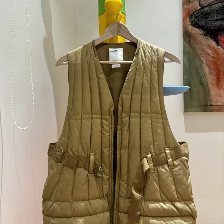 [3]비즈빔 SOLAS DOWN VEST "Beige"