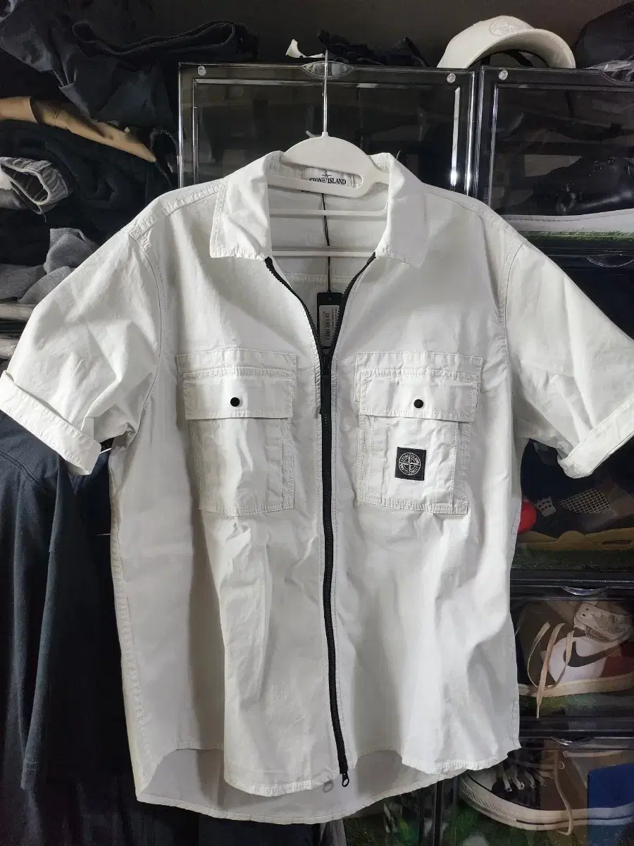 (NEW) Stone Island Naslan Short Sleeve Overshirt L