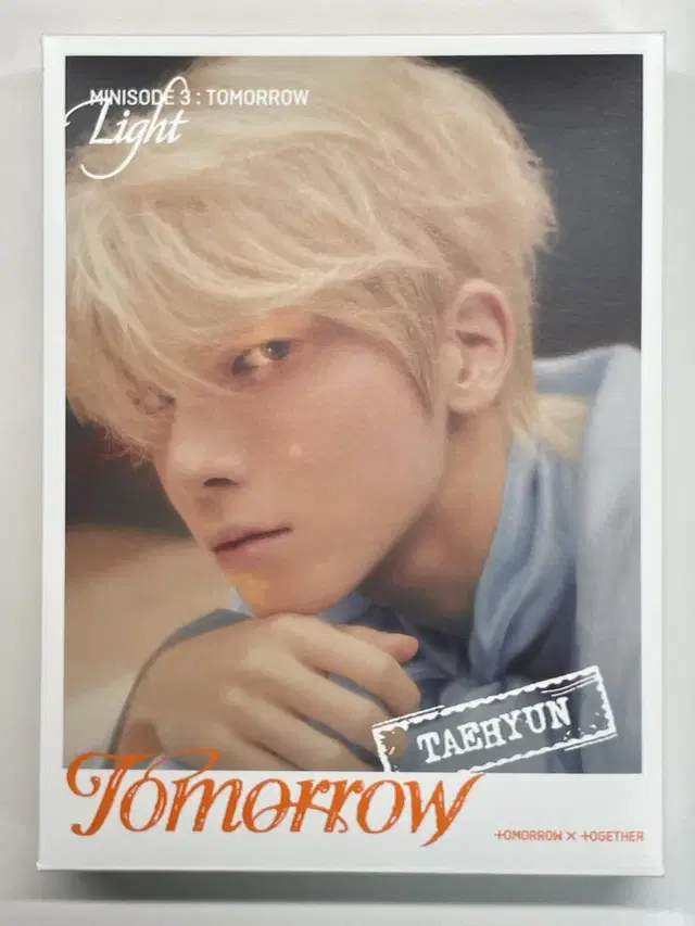 포카X))TOMORROW Light ver. 태현 앨범(받침대 X)