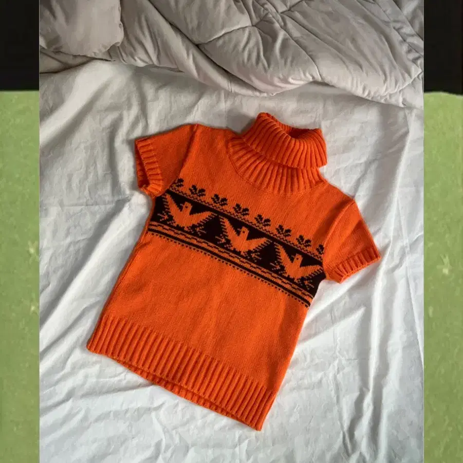 Vintage half knit