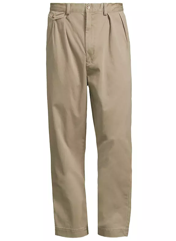 Polo Whitman Chino Pants / Cotton Trousers / Khaki