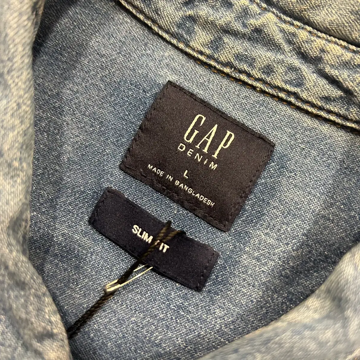 [L] GAP 갭 웨스턴 데님 셔츠