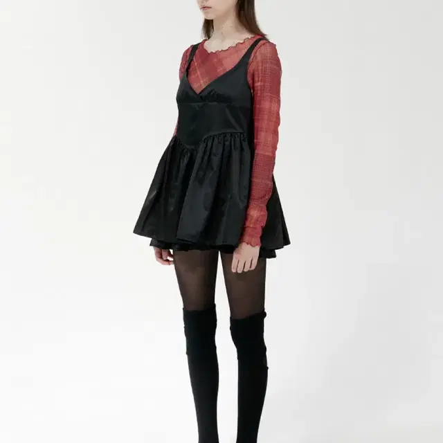 GYEONG Tutu Mini Dress_Black