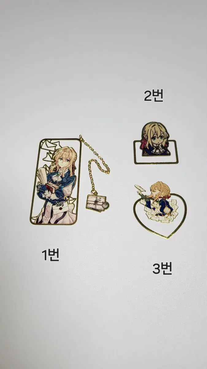 Violet Evergarden Metal Bookmark Bookmark