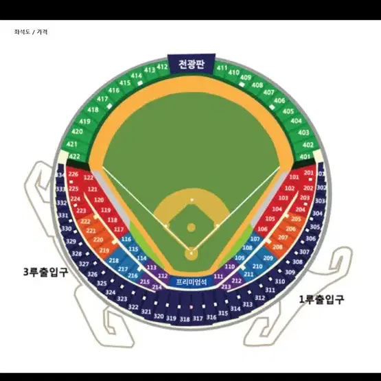 준플레이오프 5차전 통로 2연석