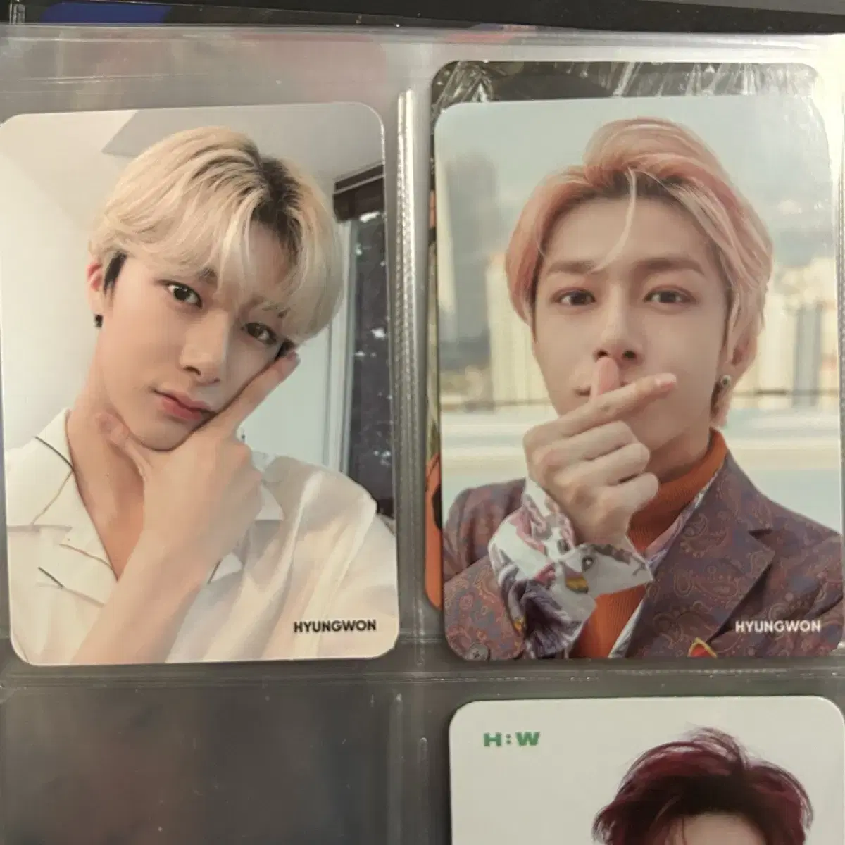 monsta x monstax hyungwon concert photocard