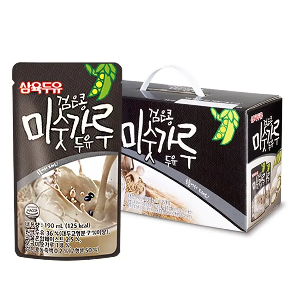 삼육두유 검은콩 미숫가루 190ml 15팩