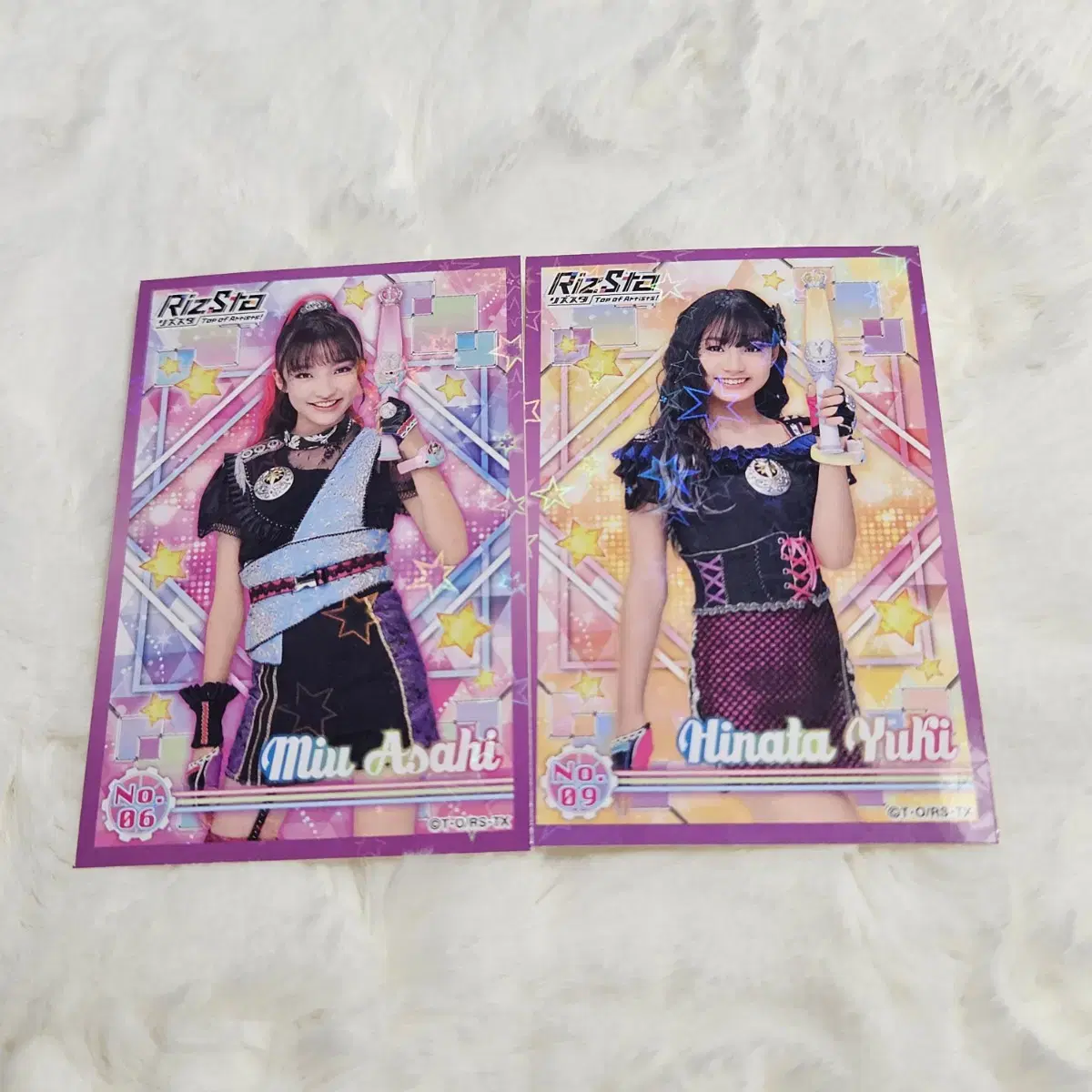 RIZSTA Bishoujo kard stickers