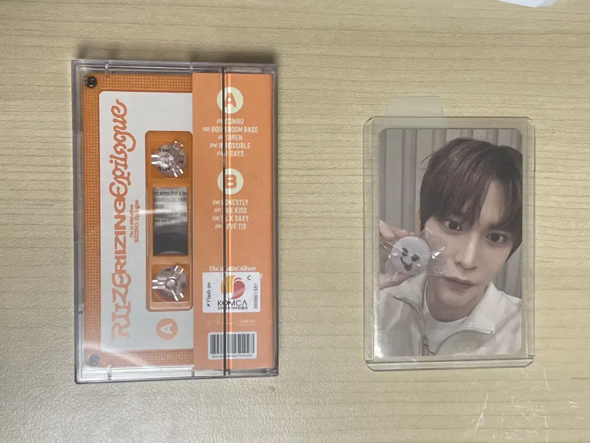 Rize eunseok Combo Cassette photocard Bulk WTS