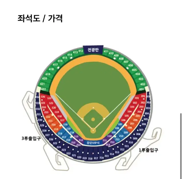 준플레이오프 2차 야구 엘지(LG) VS KT 2차전 3루 레드