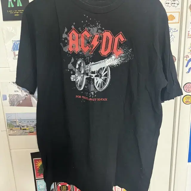 acdc 밴드 티셔츠 판매