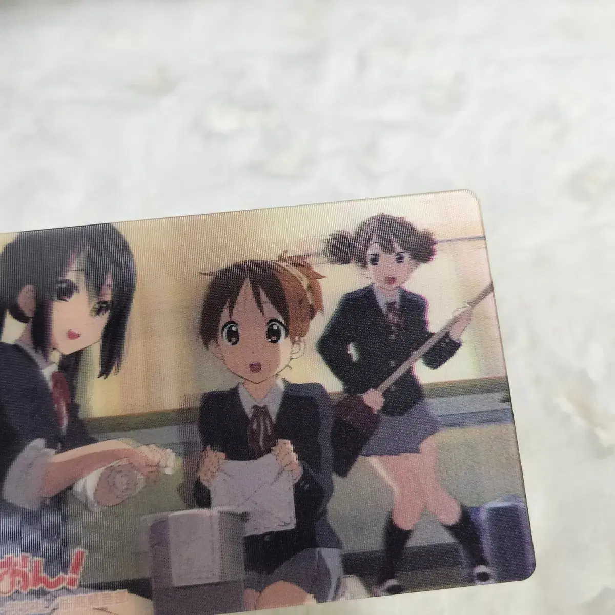 케이온 K-ON 3d 스티커 고전 미소녀 굿즈