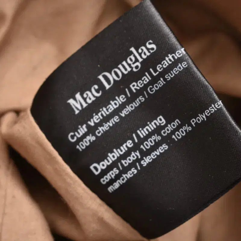 MAC DOUGALS 맥더글라스 리얼 레더 염소가죽 스웨이드 웨스턴 셔츠