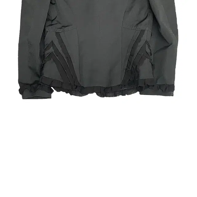 John galliano ruffle tailored jacket