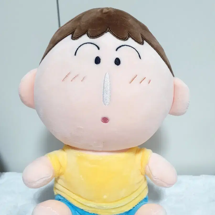 정품)모찌 콧물 맹구 봉제인형 대형 29cm/새상품