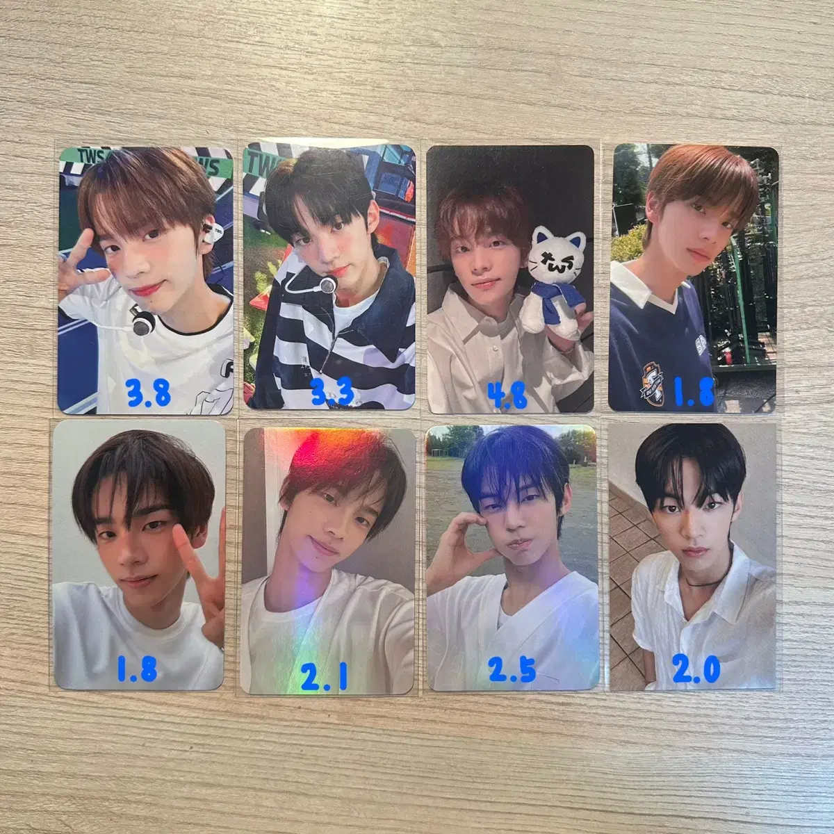 TWS ShinYu Dohoon photocard unreleased photocard ld wts sell WithMuuComeBackLatunay HMV