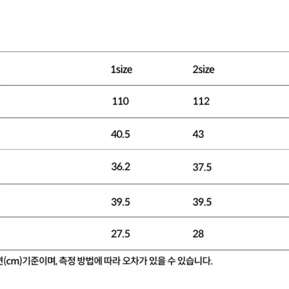 오와이 웨이브라인 지퍼진 32~33