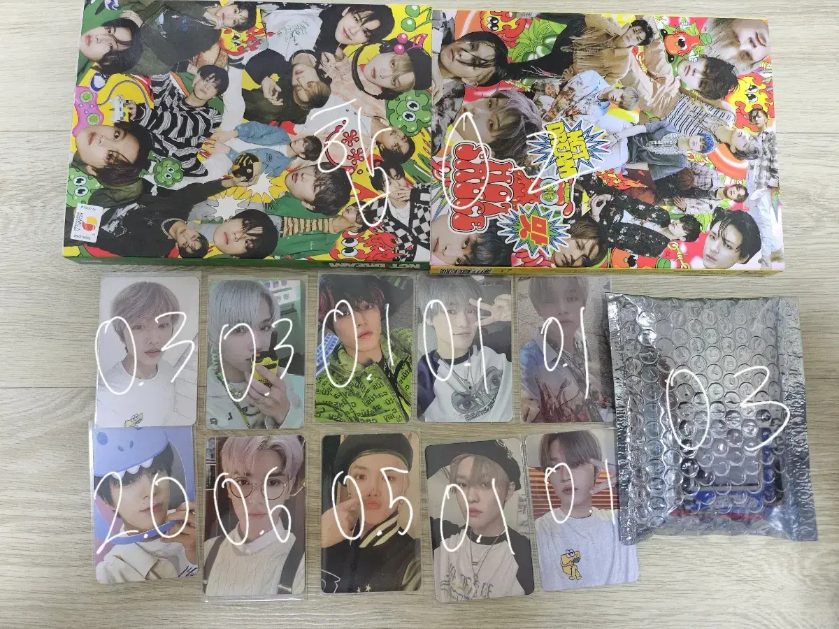 NCT photocards & albums, unofficial goods for sale