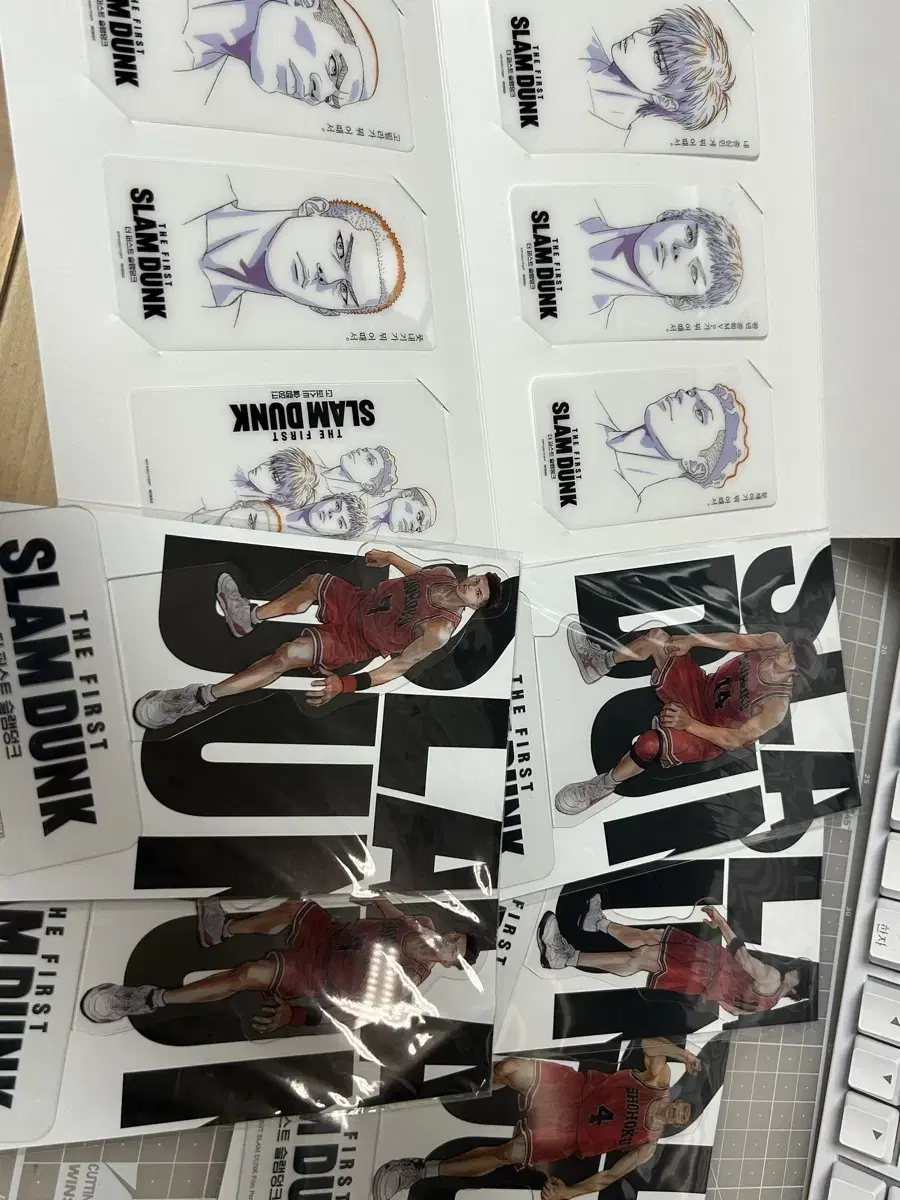 The First SLAM DUNK photocard bookmarks, pet stands, remoovals sticker in bulk