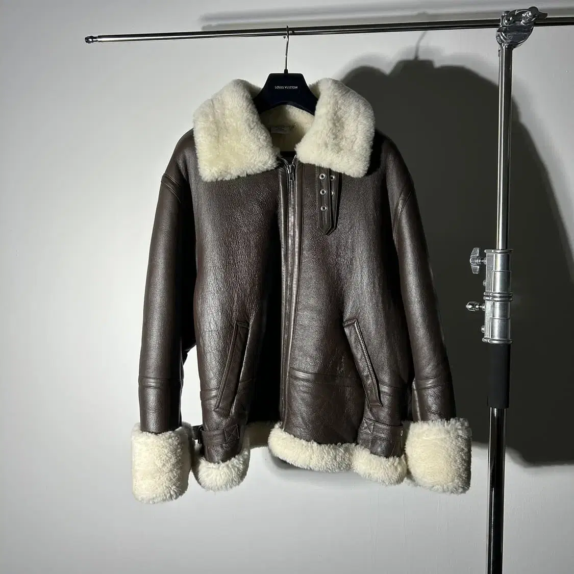 [UTC]Vetements Shearling Brown Leather Mustang