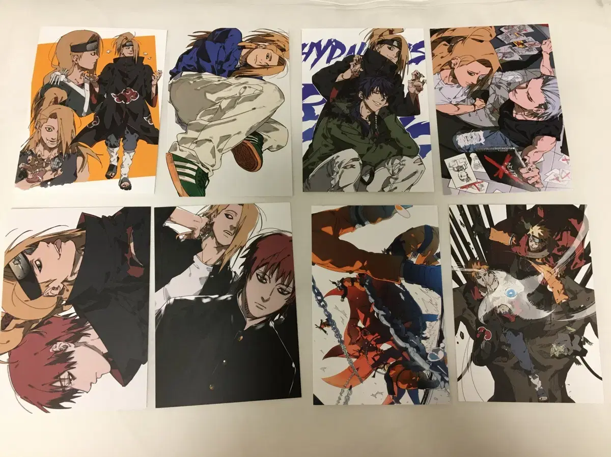 Bulk) Naruto unofficial goods postcards (13 in total)