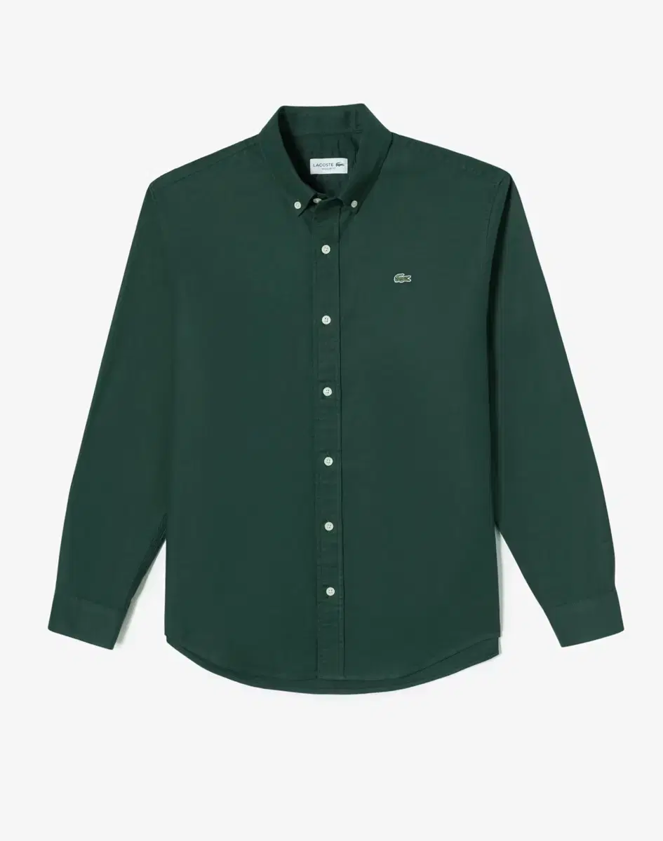 Lacoste / Oxford shirt green / 38