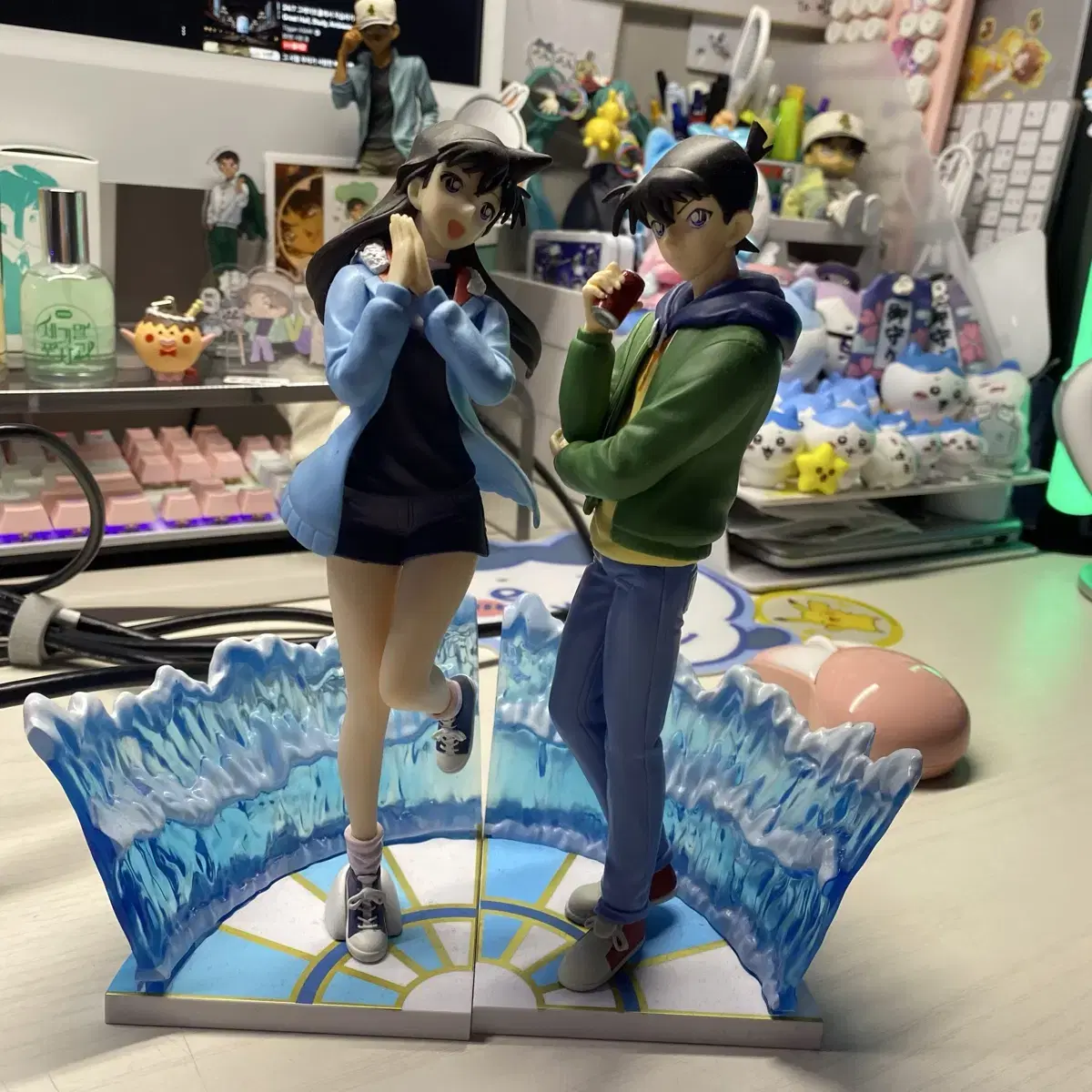 Detective Conan Shinran Figures Bulk WTS Tropical Land Boxed Simple Unsealed Exhibition