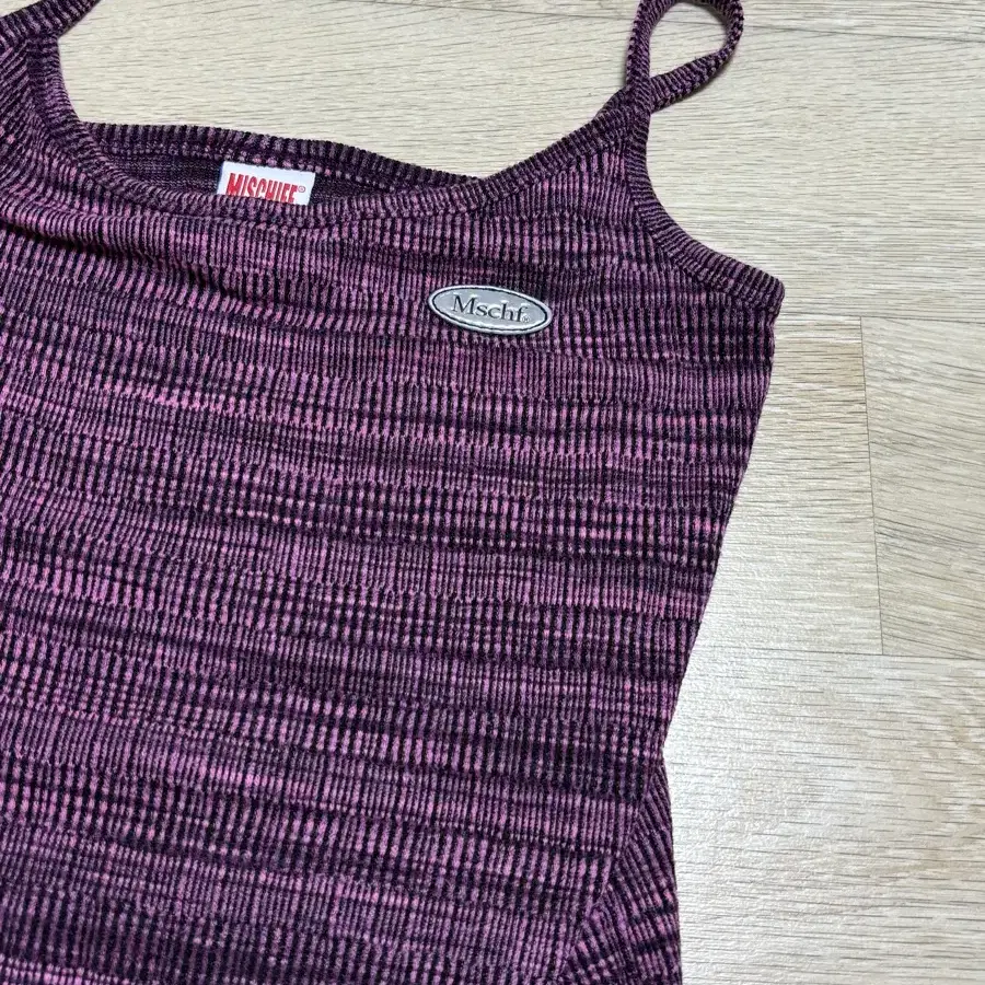 미스치프 나시 SPACE DYED KNIT TANK