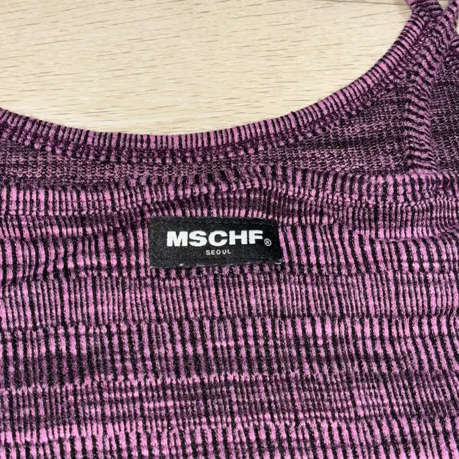 미스치프 나시 SPACE DYED KNIT TANK