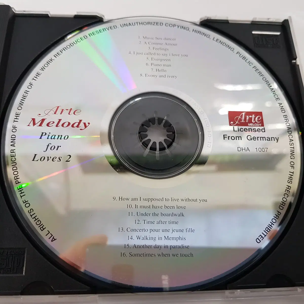 Arte Melody Piano for Lovers 2 CD