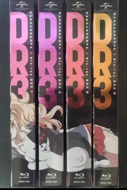 Danganronpa3 blu-ray 1-4