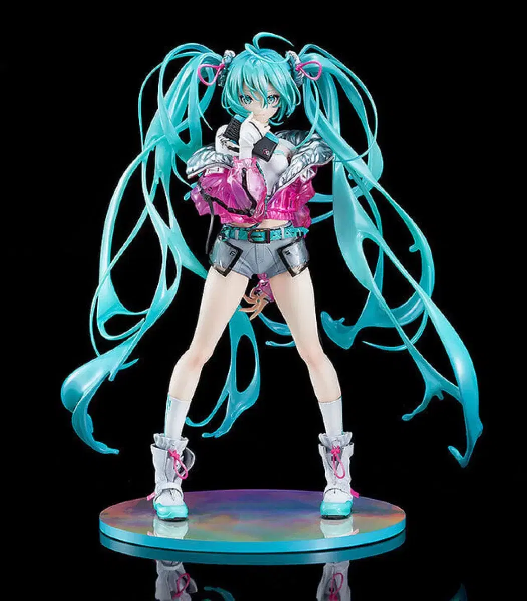 Unsealed Goodsmile Company Hatsune Miku with SOLWA Figures Cyberpunk