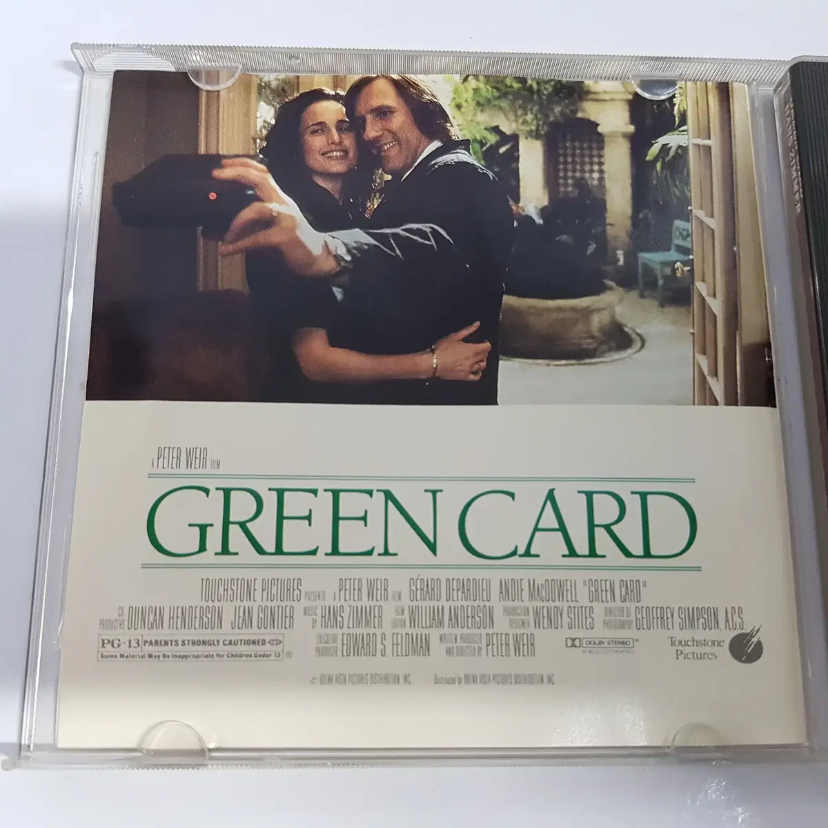 한스짐머  Green Card 영화음악 OST CD