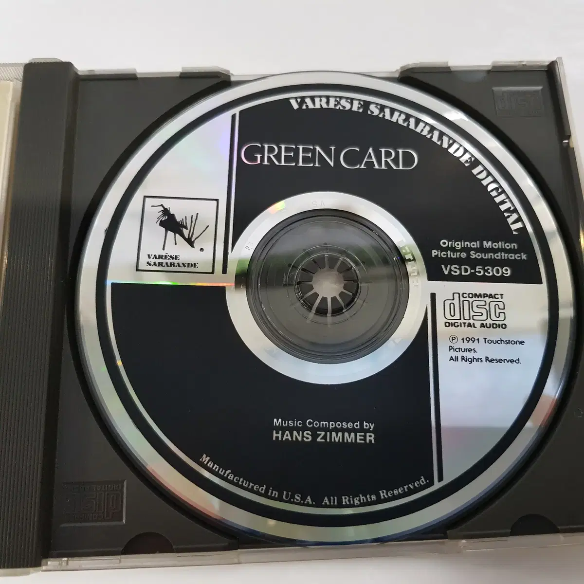 한스짐머  Green Card 영화음악 OST CD