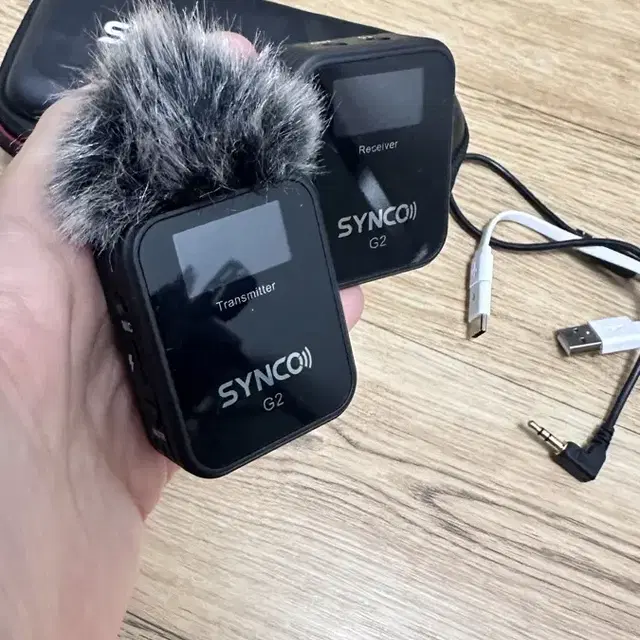 Synco g2 마이크 송수신기 각 1대