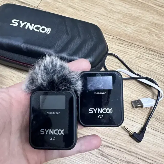 Synco g2 마이크 송수신기 각 1대