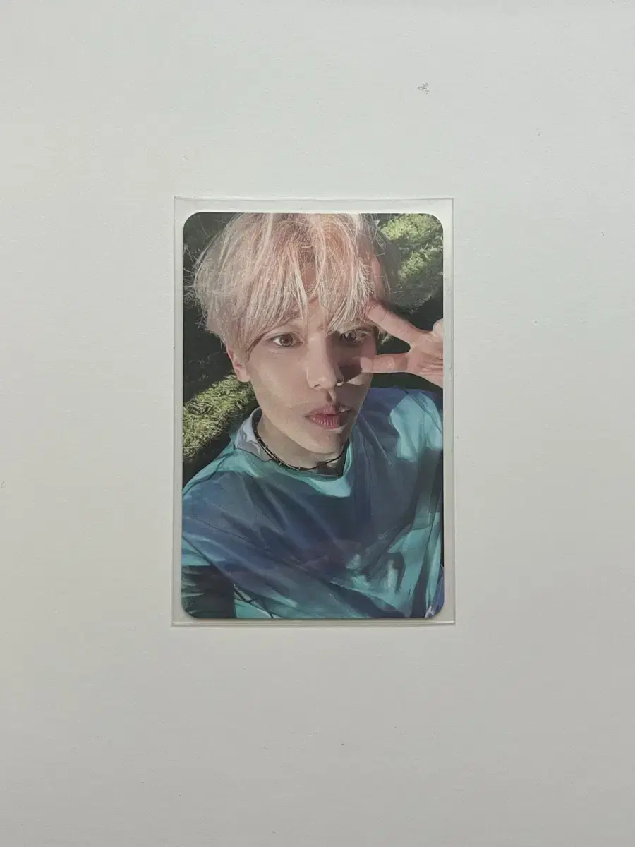 NCT Wish Songbird Letter version sion Photocard