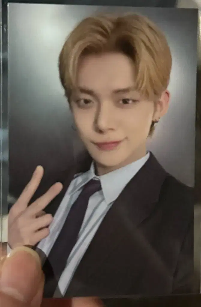 txt yeonjun gum broadcast photocard wts