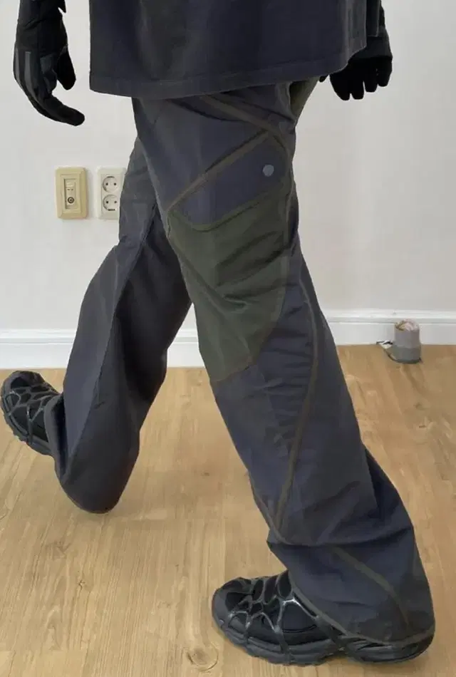 [1] sideservice LIZARD TRACK TROUSERS