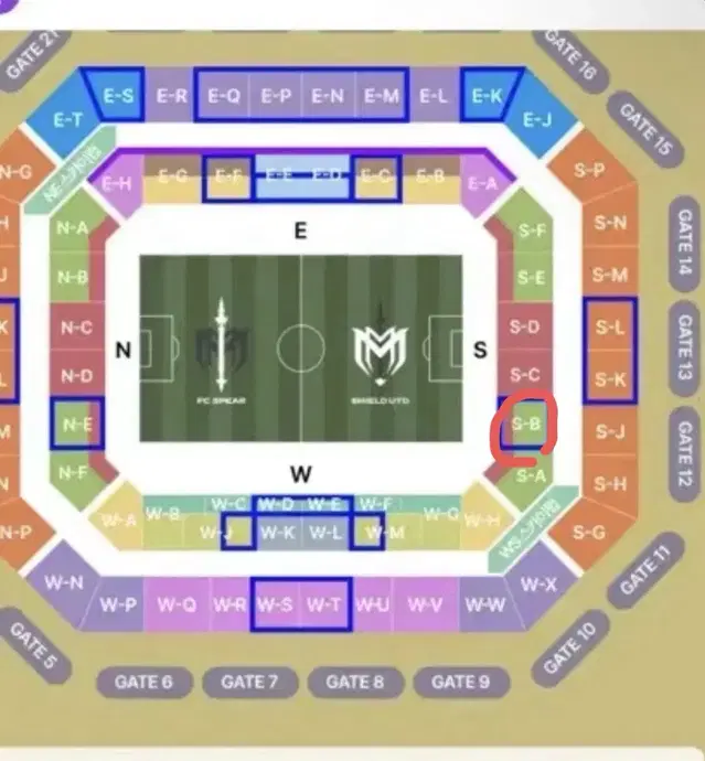 아이콘 매치 2등석 C S-B구역 2연석팝니다!