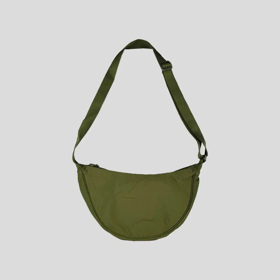 UNIQLO Olive Green Khaki Nylon Round Hobos Mini Shoulder Bag Crossbody Bag