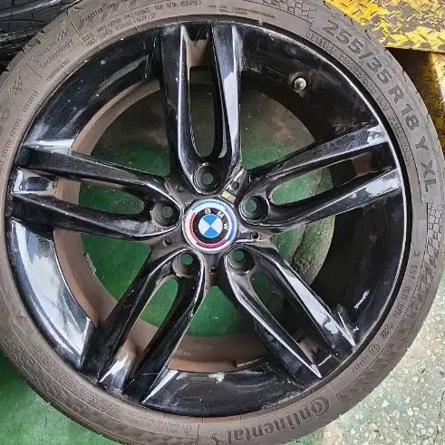 18인치 bmw 1.2.3시리즈 순정 휠 타어어셋트