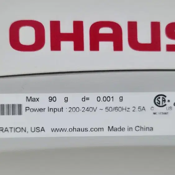 OHAUS MB95 수분 측정기 Moisture Analyzer