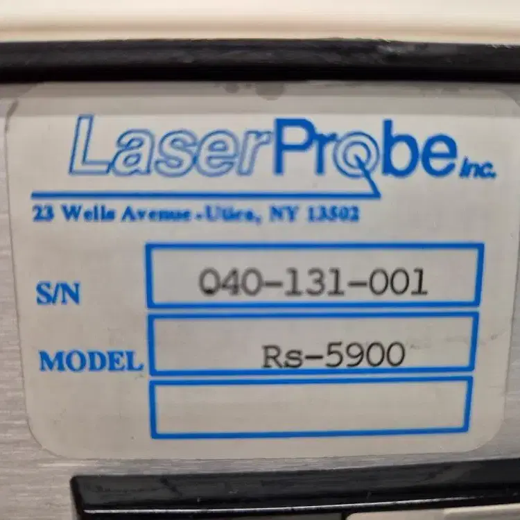 LaserProbe  RS-5900 전기 보정 열전기 방사계