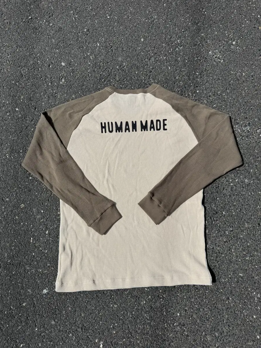 Human made waffle long sleeve