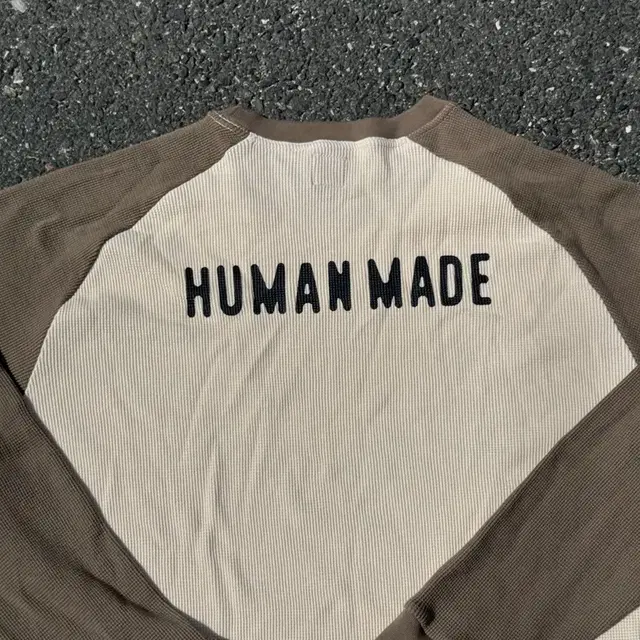 Human made waffle long sleeve